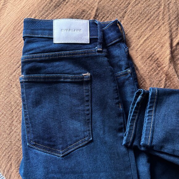 Sz27 Everlane Mid-Rise Skinny Jeans Dark Wash – Near New Condition - Picture 2 of 14